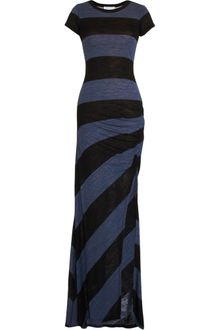 A.L.C. Striped Maxi Dress - Lyst