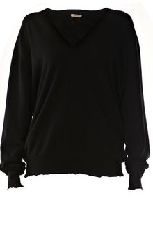 Bottega Veneta Oversized Cashmere V-neck Sweater - Lyst