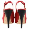 L.a.m.b. Nomad Heels in Red - Lyst