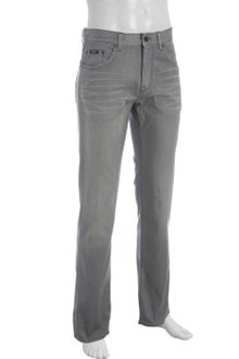 Hugo Boss Black Grey Straight Leg Maine Jeans - Lyst