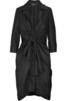 Azzaro Silk-shantung Shirt Dress - Lyst