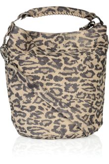 Be & D Leopard-print Leather Tote - Lyst