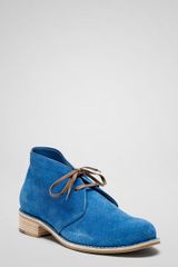 Bottega Veneta Chene Perforated Suede Shoe