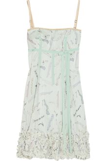 D&G Printed Silk Dress - Lyst