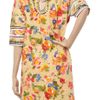 Manoush Embellished Floralprint Cotton Dress in Orange - Lyst