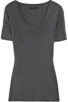 Narciso Rodriguez Short-sleeved Cashmere Sweater - Lyst