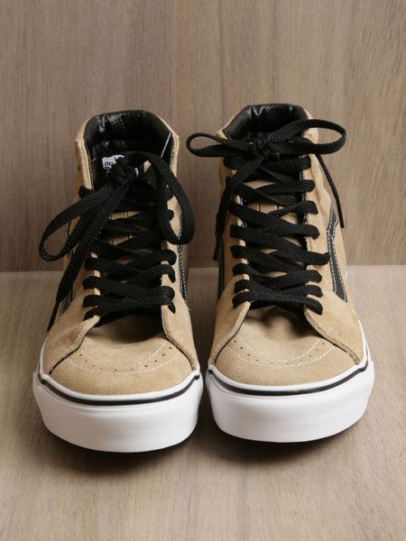 tan vans suede