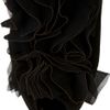 Giuseppe Zanotti Rufflefront Suede Ankle Boots in Black - Lyst