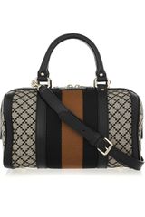 Gucci Boston Diamante-print Canvas Duffel Bag