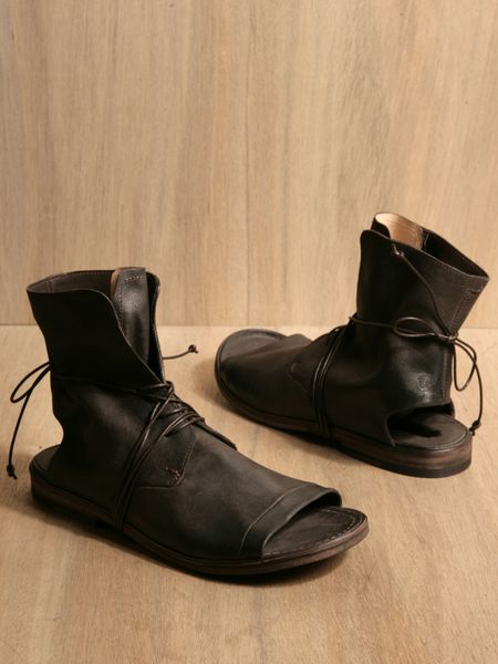 Marsell Mens Men S Lego Cut Out Boots In Brown For Men Lyst