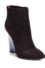 Bottega Veneta Curved Wedge Ankle Boots