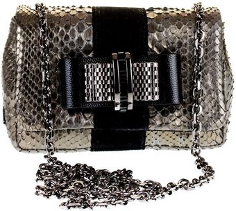 Christian Louboutin Sweety Charity Python Bag - Lyst