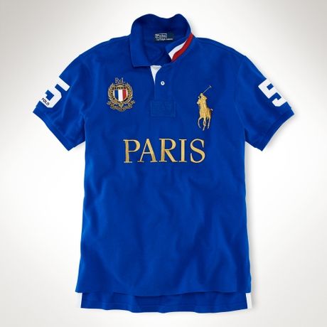 polo ralph lauren paris rugby pony royal custom