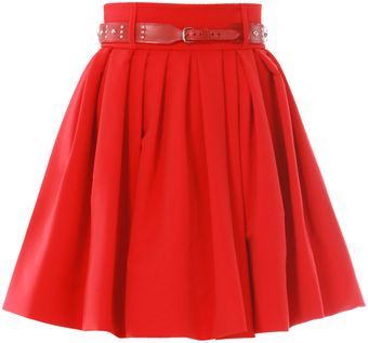 Preen Whiskey Wool Skirt - Lyst