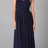 Tibi Strapless Gown in Blue (navy) - Lyst