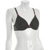 Betsey Johnson Black Polka Dot Mesh Full Coverage Underwire Bra in Black - Lyst
