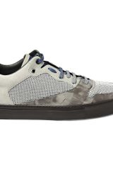 Balenciaga Mesh and Leather Sneakers