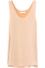 Chloé Silk-crepe Tank