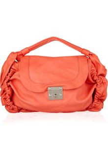 Marni Ruched Leather Shoulder Bag - Lyst
