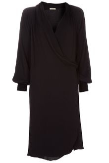 By Malene Birger Wrap Dress - Lyst