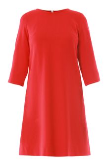 Goat Wool Crepe Dress - Lyst