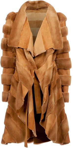 Liska By Thomas Kirchgrabner Panelled Swing Coat - Lyst