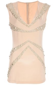 Liska By Thomas Kirchgrabner Embellished Dress - Lyst