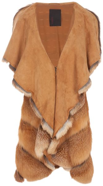 Liska By Thomas Kirchgrabner Waterfall Gilet - Lyst