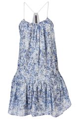 Theyskens' Theory Ital Dotta Floral Dress