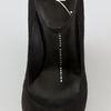 Giuseppe Zanotti Suede Wedge Pumps with Ankle Strap in Black - Lyst