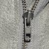 Helmut Lang Asymmetric Leather and Jersey Jacket in Gray - Lyst