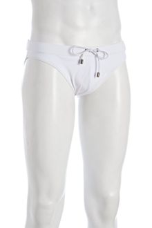 Dolce & Gabbana White Tie Waist Swim Briefs - Lyst