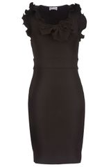 RED Valentino Dress with Ruffle Trim