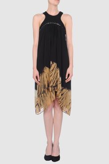 Roberto Cavalli Short Dress - Lyst
