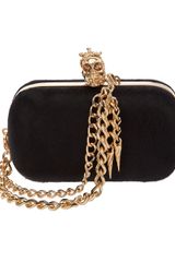 Alexander McQueen Pony Skin Clutch