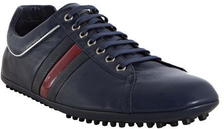 navy blue gucci sneakers