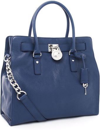Michael Kors Michael Hamilton Large Tote Indigo - Lyst