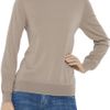 Marni Colorblock Cashmereblend Sweater in Beige (gray) - Lyst