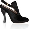 Vionnet Calfhair Cutout Ankle Boots in Black - Lyst