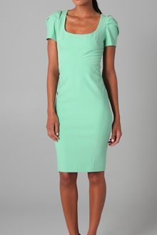 Zac Posen Short Sleeve Dress - Lyst