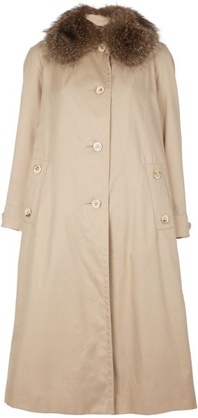  Fur Collar Coat 