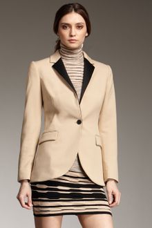 M Missoni Two-tone Twill Blazer - Lyst