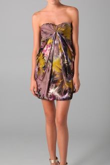 Matthew Williamson Drape Corset Dress - Lyst