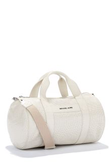 Michael by Michael Kors Ashland Small Duffle Bag, Vanilla - Lyst