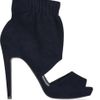 Pierre Hardy Cutout Suede Ankle Boots in Black (navy) - Lyst