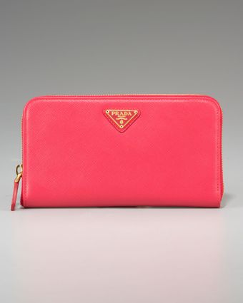  Saffiano Zip Around Wallet 
