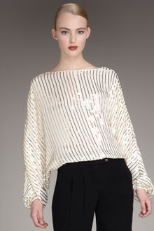 Rachel Zoe Sequined Dolman Top - Lyst