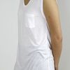 T By Alexander Wang Muscle Tee  White in White - Lyst