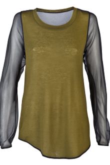 3.1 Phillip Lim Long Sleeve Combo Shirt - Lyst