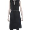 Boudicca Sleeveless Waffle Knit Dress in Black - Lyst